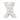 13" Twisted X Shape Terracotta Vase - White