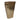 12" Balee Metal Origami Vase - Champagne