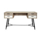 Bridges - 4 Drawer Desk - Two Tone Acacia