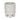 7" Knobby Footed Planter - White