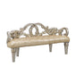 Danae - Bench - Champagne & Gold Finish