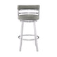 Madrid - Swivel Stainless Steel Bar Stool