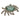 7" Crab Magnifying Glass - Silver