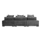 Tumble - Classic L Modular Sectional - Charcoal