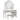 Evangeline - 4-Drawer Vanity Set With Stool - Silver Oak