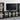Denison - 3 Piece Entertainment Center 79" TV Stand - Black