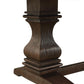 Parkins - Double Pedestals Dining Table - Rustic Espresso