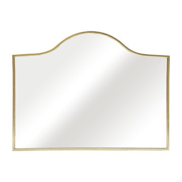 Arch Mirror 39X30" - Gold