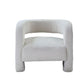 Yitua - Accent Chair - White Teddy Sherpa