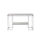 Chafik - Accent Table - Natural Oak & Chrome