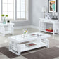 Schmitt - Rectangular Side End Table - White High Gloss