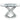 Ornat - 31" Dining Table - Faux Square Diamonds