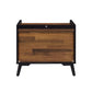 Jiranty - Accent Table - Walnut & Black Finish