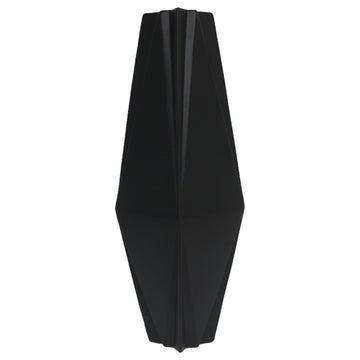 Bonney Medium Black Ceramic Vase 26" - Black