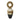 Vase With Halo - Champagne