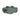 10" x 2" Flower Birdbath With Perched Bird - Green
