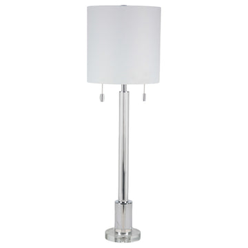 Harmony Crystal Buffet Lamp 36" - White