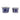 10" / 12" Chinoiserie Saucer Planter (Set of 2) - White / Blue