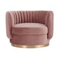 Davy - Velvet Swivel Accent Chair