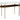 Bild - Console Table - White & Brass