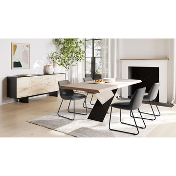 Instinct - Dining Table - White Wax