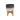 Ceramic Planter On Wooden Stand 5" - Gray