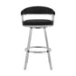 Chelsea - Brushed Stainless Steel Swivel Bar Stool