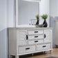 Franco - 5-Drawer Dresser With Mirror