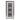 Evard Agate Stone Flower Shadowbox Art - Gray / White