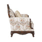 Nayla - Chair - Pattern Fabric & Walnut Finish