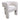 Round Back Chair - White