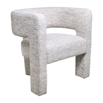 Round Back Chair - White