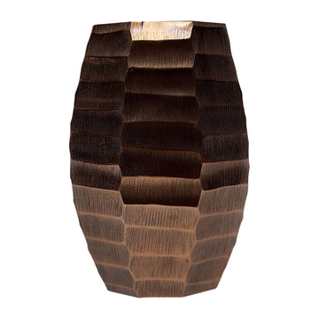 Metal 10" Friston Small Vase - Bronze