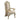 Vatican - Arm Chair (Set of 2) - Synthetic Leather & Champagne Silver