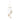 38" x 8" Butterflies And Crystals Chime - Clear / Gold
