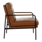 Verlaine - Armchair Chestnut Brown - Dark Brown