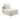 Hangover - Linen Modular Armless Chair - Cream