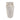15" Paper Mache Handle Vase - White