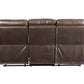 Lydia - Sofa - Brown Leather Aire