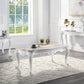 Ciddrenar - Accent Table - Marble Top & White Finish