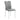 Pagan - Side Chair (Set of 2) - Gray Synthetic Leather & Chrome