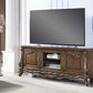 Latisha - TV Stand - Antique Oak Finish