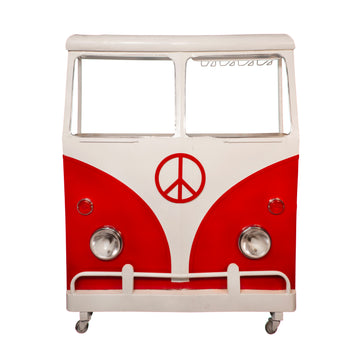 Metal Bus Kombi Bar 69" - Red