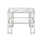 Kalan - End Table - Glass & Silver