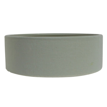 13" Textured Round Bowl Planter - Sage Green