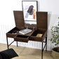 Verster - Desk - Oak & Black Finish