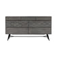 Makena - 6 Drawer Dresser - Gray Acacia