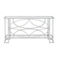 Kalan - Sofa Table - Glass & Silver