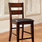 Dickinson - Counter Height Chair (Set of 2) - Dark Cherry