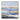 Framed Hand Painted Ocean Canvas 52 x 52" - Blue